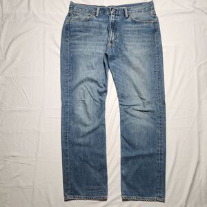 Polo Ralph Lauren Mens 33x30 Blue Classic Fit Warren 867 Straight Leg Jeans Blue